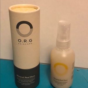 O.R.G mineral peel face